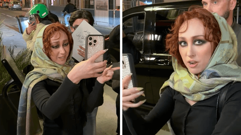 Singer Chappell Roan Turns Camera on Paparazzi in Paris