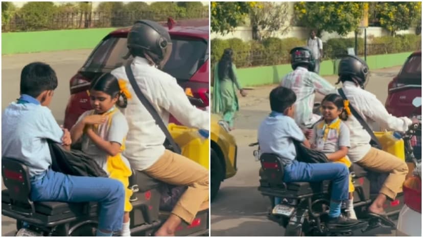 Chennai Kids' Traffic Game: A Viral Sibling Moment