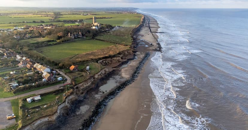 Couple's Clifftop Dream Washed Away by Erosion