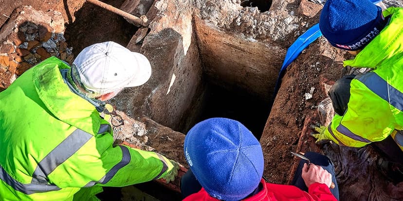 Cold War Bunker Found Flooded at Medieval Castle