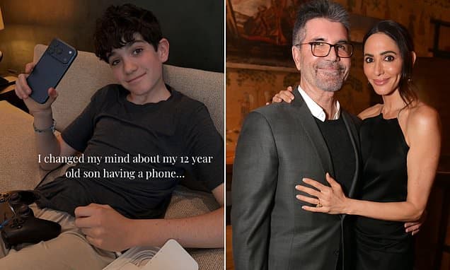 Simon Cowell's son gets phone: Parents relent on rules