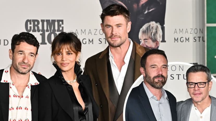 Berry, Hemsworth light up Crime 101 premiere
