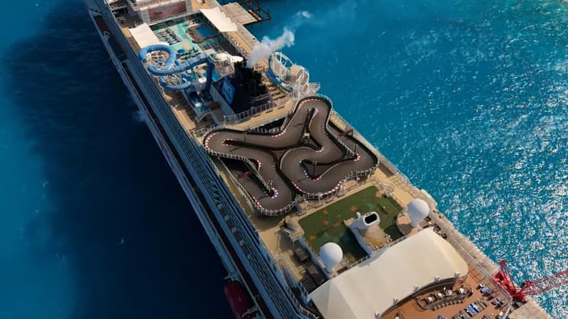 Cruise Ship Races: Go-Karts on the High Seas!