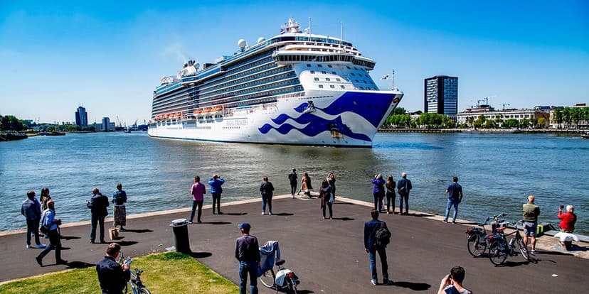 Cruise Ship Crew Rescues Four Adrift at Sea