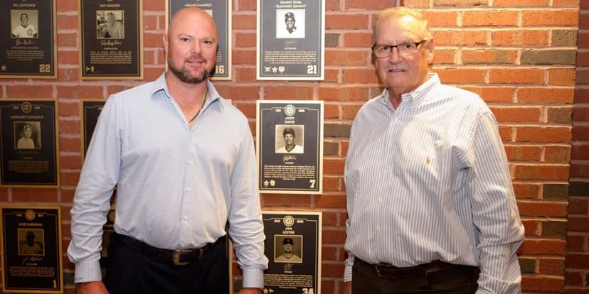 Cubs Legends Davis & Lester Enter Hall of Fame
