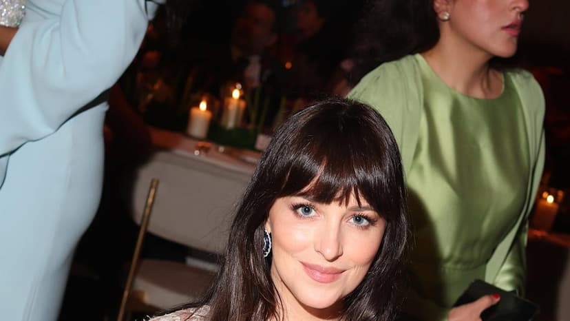 Dakota Johnson's Bohemian Naked Dress Shines