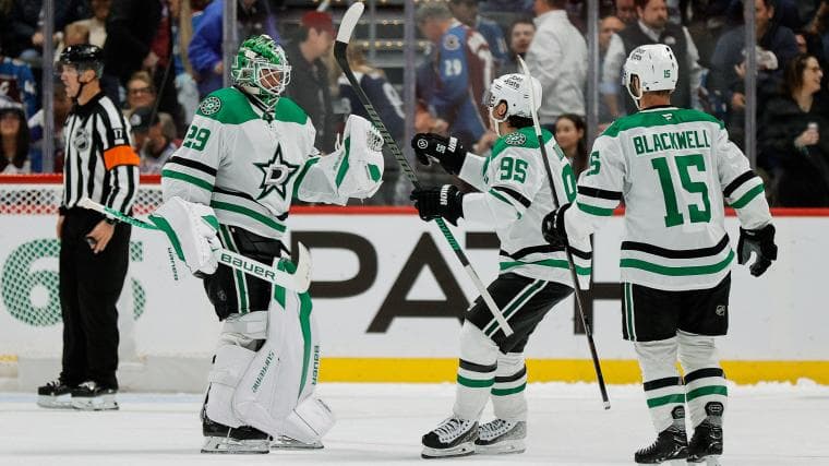 Stars Soar Past Wild in Home Opener Showdown