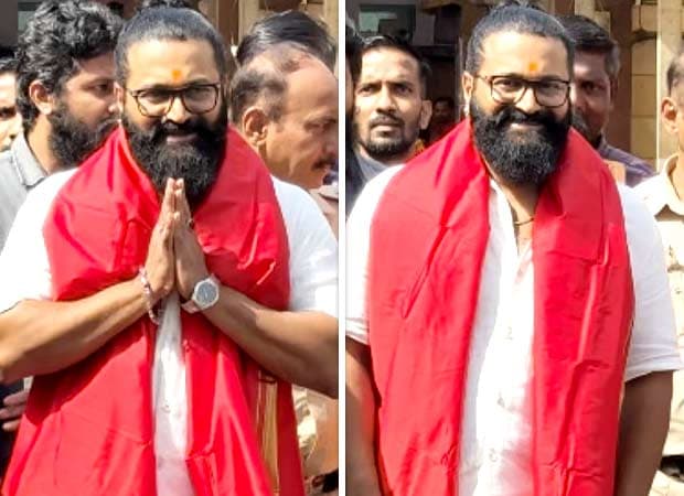 Kantara Chapter 1 Star Rishab Shetty Seeks Blessings at Siddhivinayak Temple