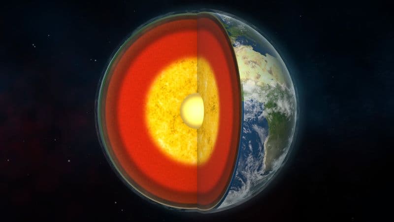 Earth's Core Holds Massive Hydrogen Reservoir
