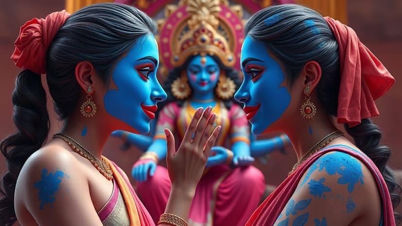 Devotees Bid Emotional Farewell to Ma Durga in Delhi