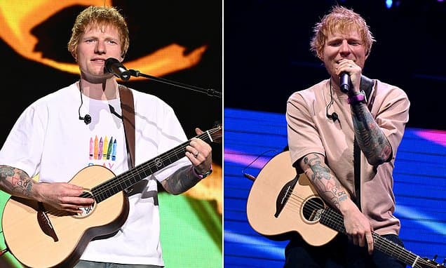 Sheeran's Tour Earns Millions Per Show