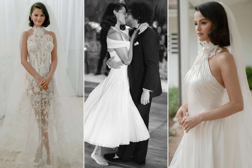 Selena Gomez Reveals Favorite of Her 3 Bespoke Wedding Dresses