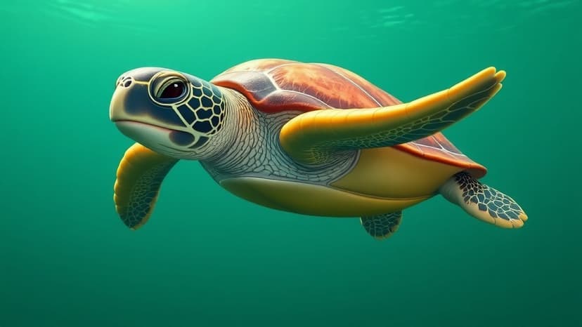 Rare Loggerhead Turtle Spotted Off Cornwall Coast