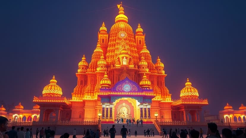 Patna's Durga Puja Pandal Honors India's Brave Daughters