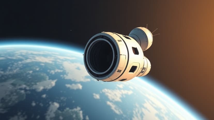 Chinese Astronauts Stranded in Space After Capsule Struck by Debris