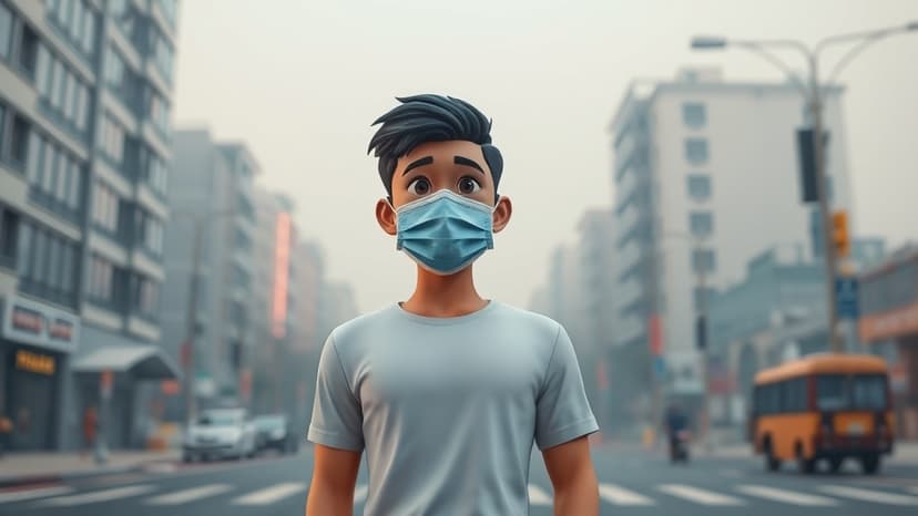 Hazy Skies Persist in Delhi Despite Improved Air Quality Readings