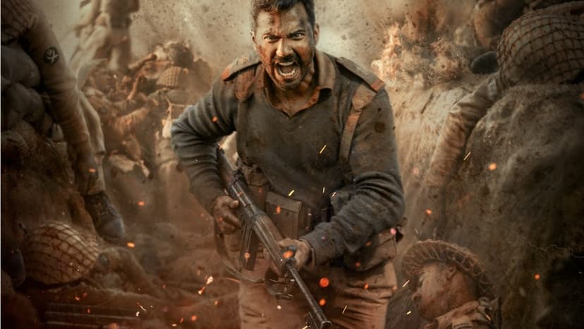 Varun Dhawan Channels Courage of Indian Soldiers in "Border 2" Poster