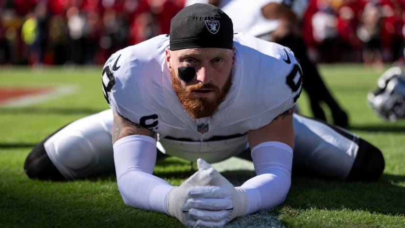 Raiders Star Crosby Avoids Serious Injury in Blowout Loss to Chiefs