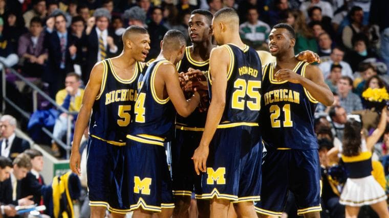 Fab Five Reunite for Michigan's Final Four Run