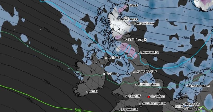 Blizzard Forecast to Sweep Across Northern UK Next Month