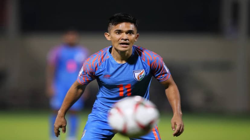 India Recalls Veteran Striker Sunil Chhetri for Key Asian Cup Qualifier