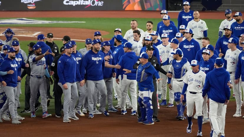Benches Clear in Dramatic World Series Game 7 Incident
