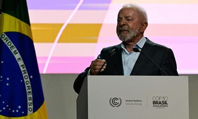 Brazil's Lula Calls Climate Change a 'Tragedy of the Present' at COP30