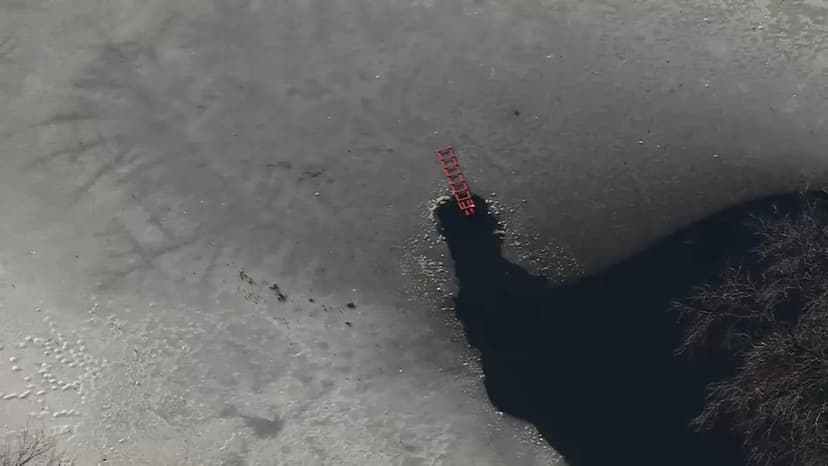 FDNY Hero Rescues Child After Ice Rescue Training