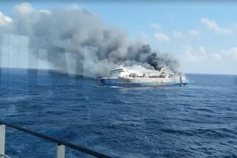 Ferry Fire Near Madura: 5 Dead, 41 Missing