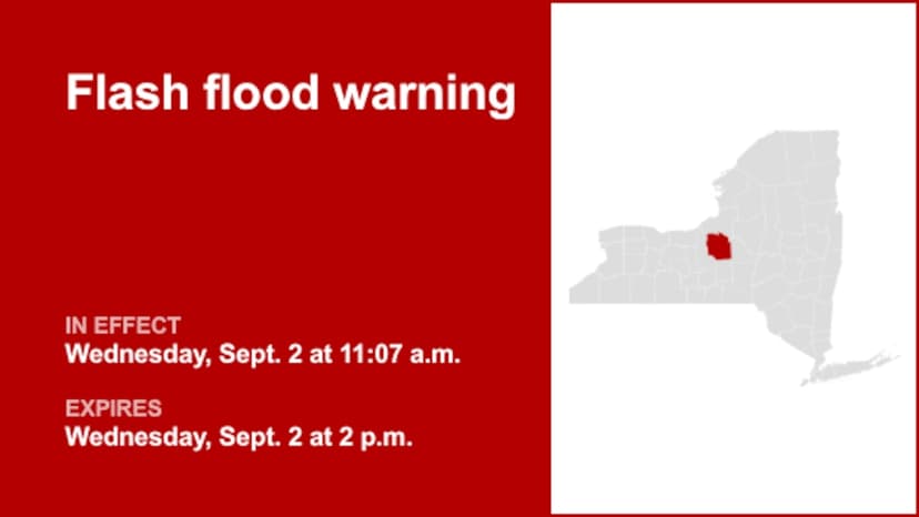 Syracuse Drenched: Flash Flood Warning Issued!