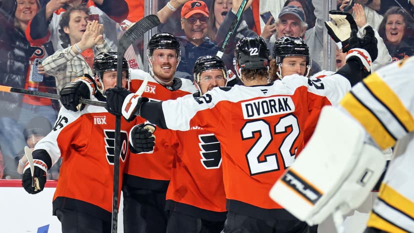 Flyers Clip Bruins in Overtime Thriller