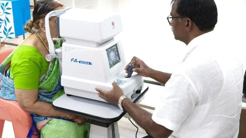 Chennai Seniors Get Free Doorstep Eye Exams