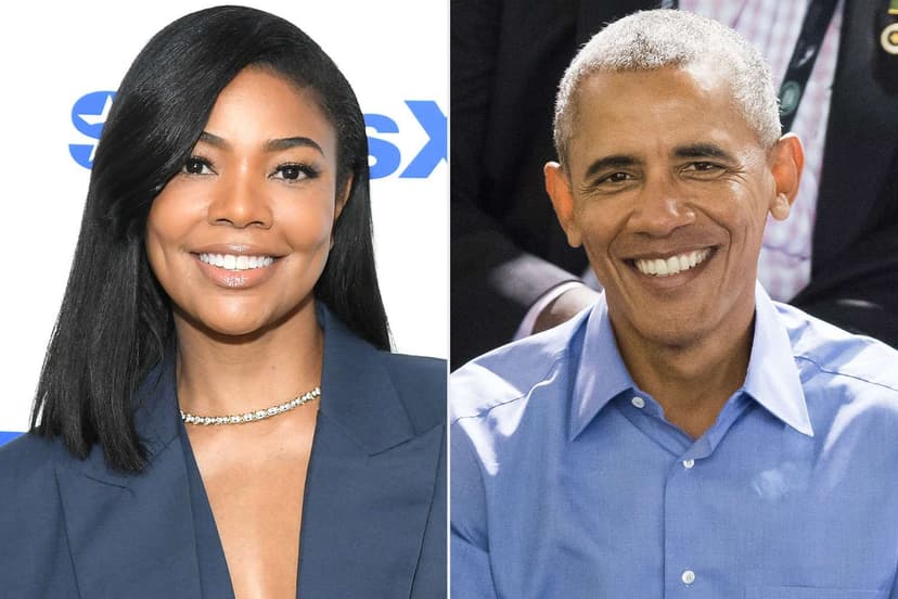 Gabrielle Union Met Obama at a Potluck!