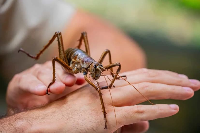 NZ's 'Ugly God' Insect: A National Treasure