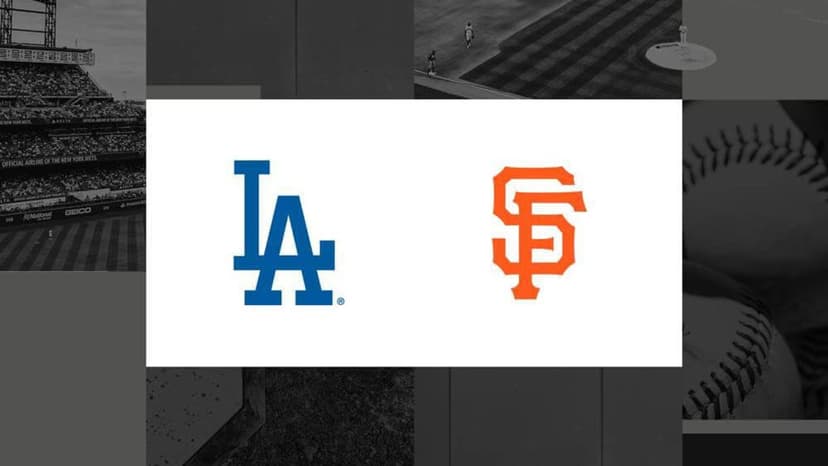 Giants Aim for Sweep vs. Dodgers Today