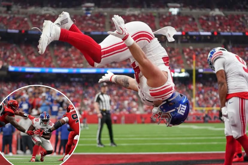 Skattebo's Backflip Seals Giants' Upset Victory