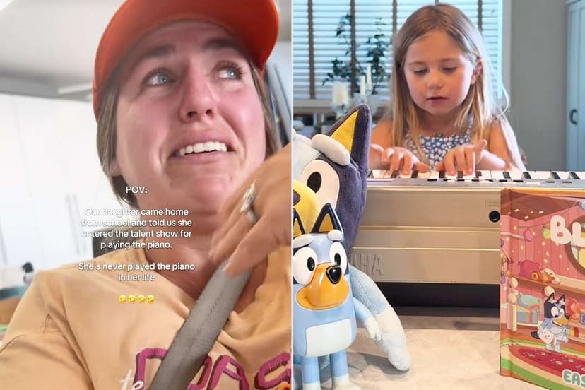 Girl Learns Piano in 48 Hours for Talent Show