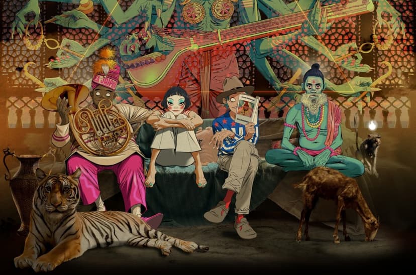 Gorillaz Unleash 'Damascus' from The Mountain Album