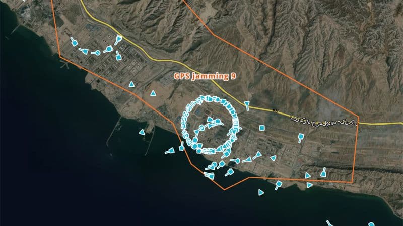 GPS Jamming Blinds Ships in Middle East Waters