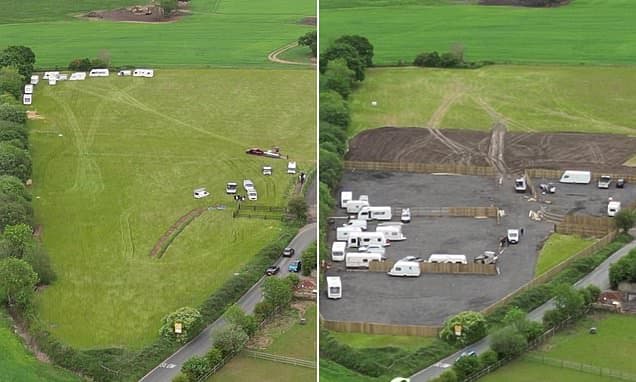 Green Belt Vandalized: Caravan Park Demolition Ordered