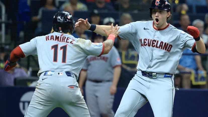 Guardians Rally Past Rays in ALCS Opener