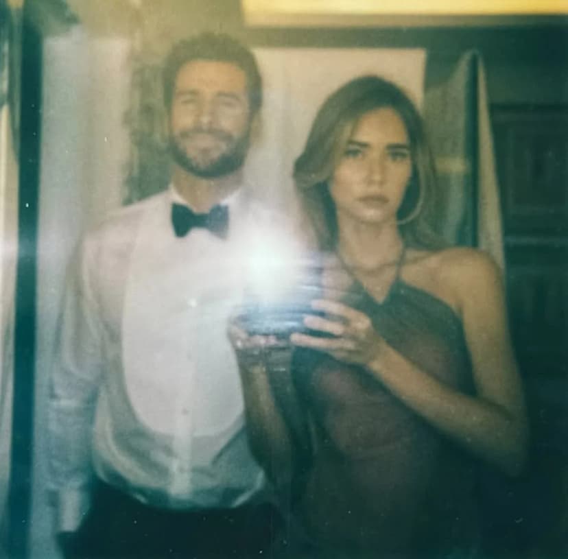 Hemsworth & Brooks Dazzle at Swift-Kelce Star Wedding