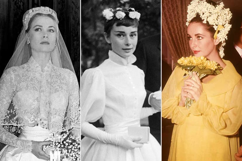 Hollywood Royalty's Priciest Wedding Gowns