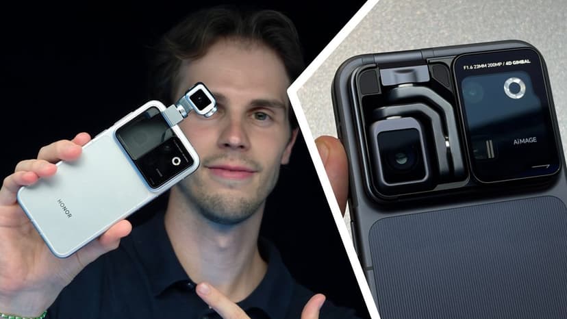 Honor's Robot Phone: Gimbal Built-In!