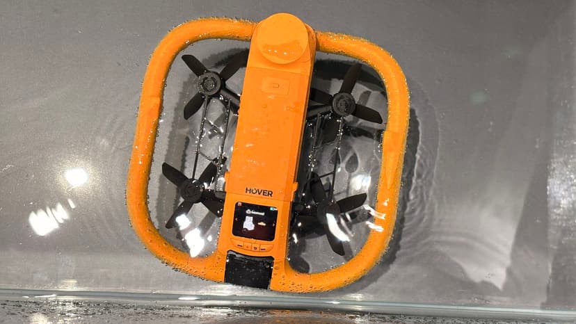 Drone Survives Dips: Meet the HoverAir Aqua