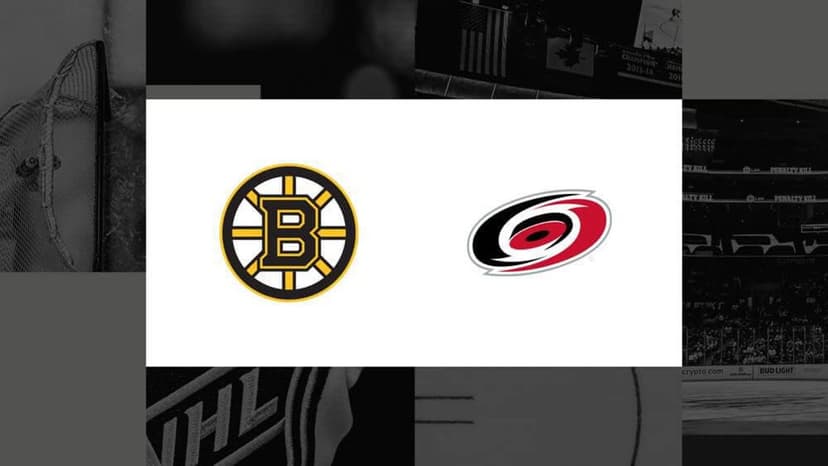 Hurricanes vs. Bruins: Eastern Conference Showdown!