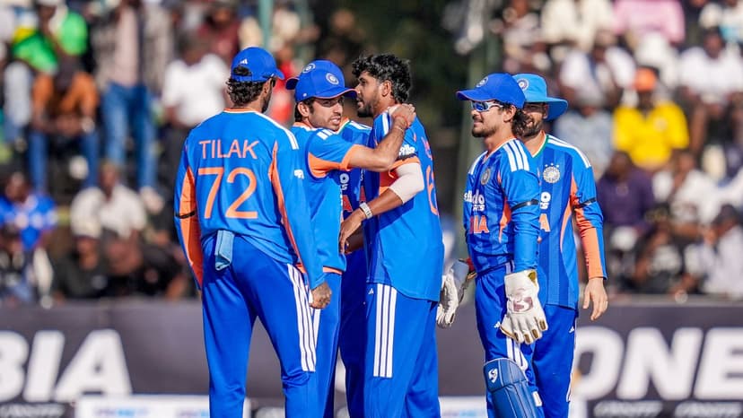 India Crushes Zimbabwe by 90 Runs to Clinch T20I Series