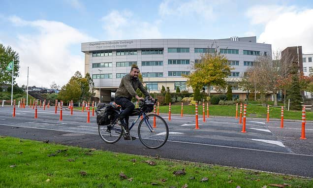 Irishman Bikes to Everest for Charity