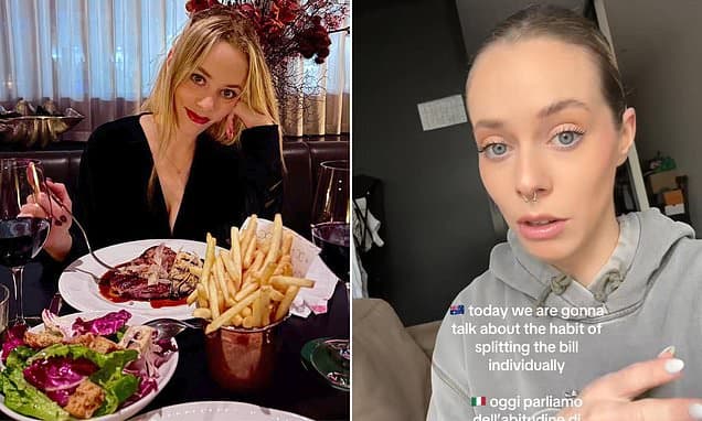 Italian Waitress Slams Bill Splitting Habits