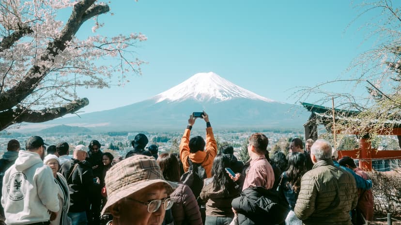 Mount Fuji Town Battles Overtourism